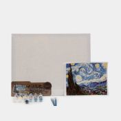 Kit de pintura por números noche estrellada