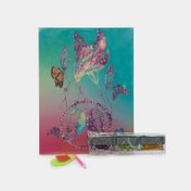 Kit con pintura de diamantes diseño atrapasueños