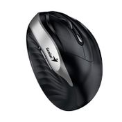 Mouse Genius vertical Ergo 8250S negro con plateado