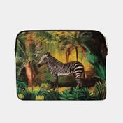 Funda para portátil de 14" diseño cebra