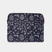 Funda para portátil de 14" con diseño de flores