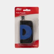 Perforadora azul, negra de 2 huecos para 10 hojas