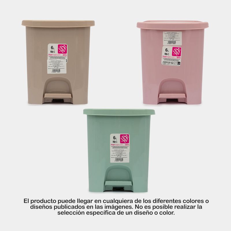 papelera-plastica-de-6l-cuadrada-surtida-8429429132642