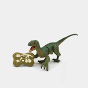 Velociraptor de juguete a control remoto con luces y sonidos