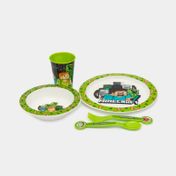 Set de vajilla infantil Minecraft x 5 piezas