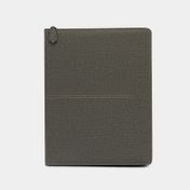 Portabloc A4 Kalipo Jean con cremallera de cierre, gris