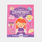 Llegó la diversión- libro de actividades con stickers