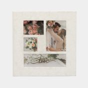 Álbum fotográfico de 29 x 29 cm con diseño de flores