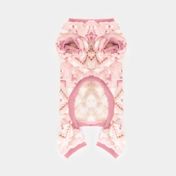 Enterizo rosado para mascotas talla M
