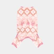 Enterizo rosado para mascotas talla M