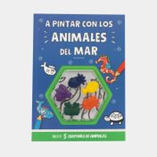 A pintar con los animales del mar