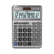 Calculadora básica de 12 dígitos Casio JF-120 FM, gris