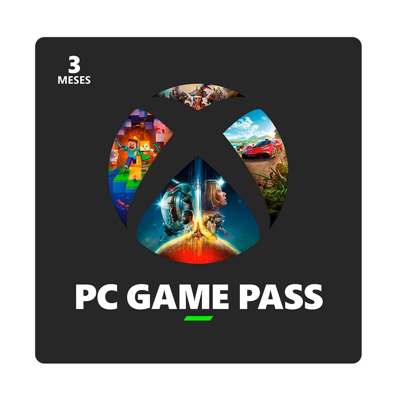 Pin virtual para Xbox Game Pass x 3 meses