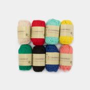 Rollo de lana x 8 colores de 25 metros