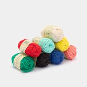 Rollo de lana x 8 colores de 25 metros
