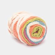 Rollo de lana x 200 metros 100g, tonos vivos multicolor