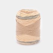 Rollo de lana x 200 metros 100g, tonos tierra multicolor