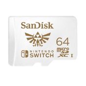 Memoria Sandisk micro SDXC de 64 GB Nintendo Switch
