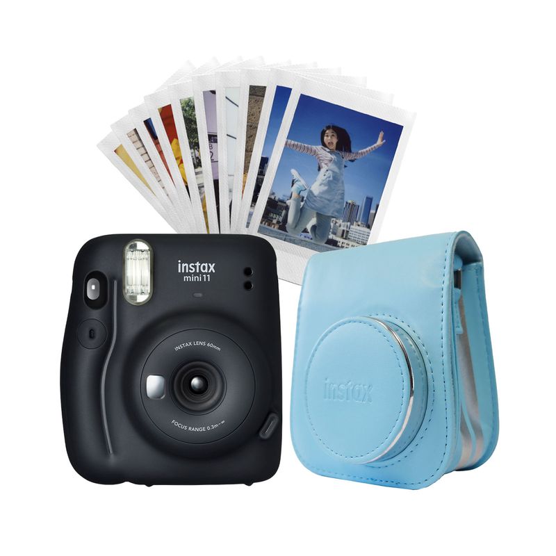 Fujifilm Instax Mini 11 Color Azul Camara de Foto Instantanea