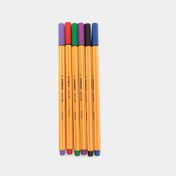 Plumígrafo Stabilo Point 88, estuche x 6