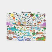Set de escritura Crayola Inspiration x 140 piezas con estuche