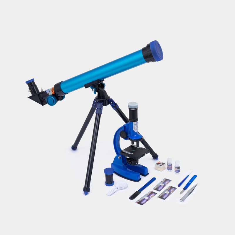 set-telescopio-microscopio-x64-piezas-4893669203617
