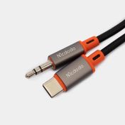Cable Mcdodo tipo C a audio de 3.5 mm negro x 1.2 metros