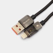 Cable USB a lightning Mcdodo negro de 1.8 metros