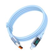 Cable de datos Mcdodo lightning de 1.2 metros, azul