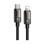 Cable USB-C a lightning negro Mcdodo de 1.8 metros