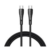 Cable USB-C a USB-C negro Mcdodo de 20 cm