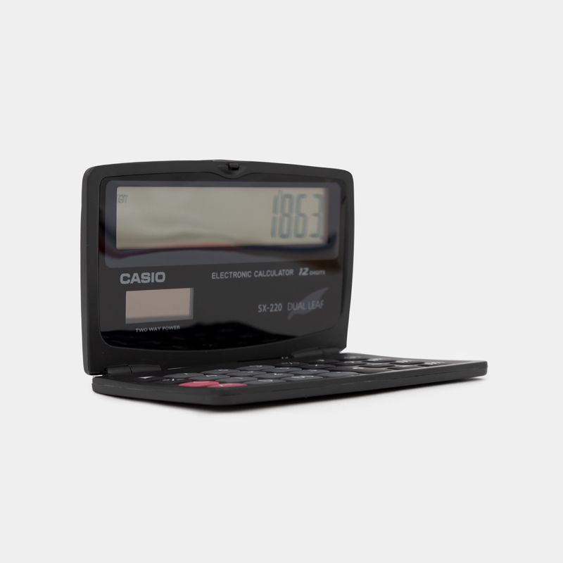 Calculadora de bolsillo online casio