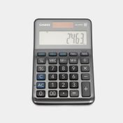 Calculadora básica Casio MS-100FM, gris