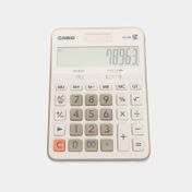 Calculadora de mesa Casio DX- 12B-WE, blanca