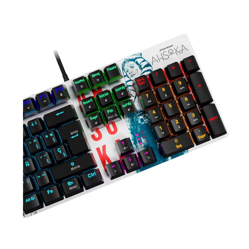 teclado-alambrico-gaming-star-wars-ahsoka-tano-5-798302221994