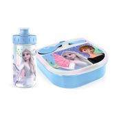 Set de botilito de 325 ml + recipiente para alimentos, diseño Frozen
