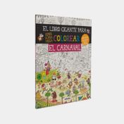 El libro gigante para colorear: el carnaval