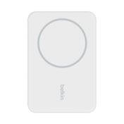 Batería portátil magnética Belkin blanca de 5.000 mAh