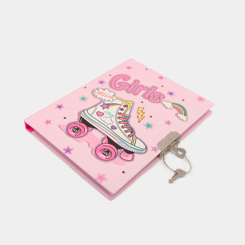 diario-con-candado-boligrafo-diseno-patin-3-7701016605618