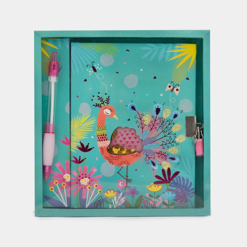 diario-con-candado-boligrafo-diseno-pavo-real-5-7701016605663