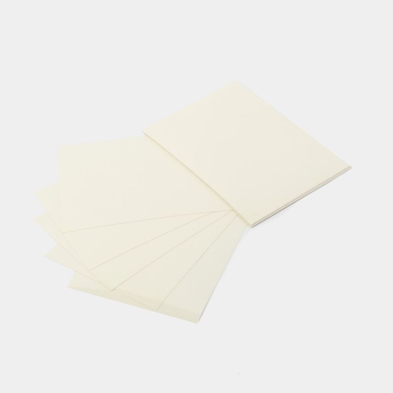 Papel adhesivo blanco tamaño postal para láser x 30 hojas