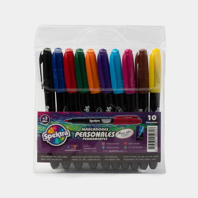 marcador-permanente-spektra-10-unidades-surtidas-753070050313