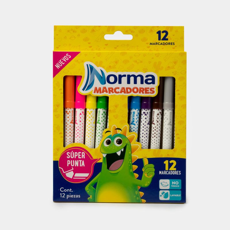 -novedad-imagen-marcadores-lavables-norma-12-unidades-7702111446083