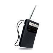 Radio AM/FM Coby de 1 W RMS con audífonos