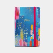 Libreta ejecutiva de 14 x 9 cm con manchas