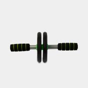 Rueda para ejercicio abdominal negro con verde
