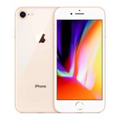 Celular reacondicionado iPhone 8, RAM 2 GB, 64 GB, dorado
