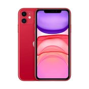 Celular reacondicionado iPhone 11, RAM 4 GB, 128 GB, rojo