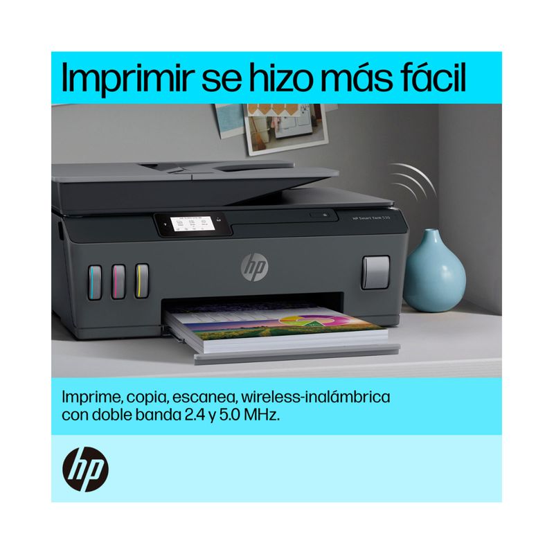 Impresora Multifunción HP Smart Tank 530 Inalámbrica