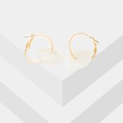 Aretes tipo candongas con aros